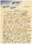 Letter: [Letter by James Sutherlin to his family - 07/22/1943]