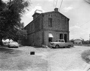 Primary view of object titled '[William Koock Store, (Southwest oblique)]'.