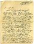 Letter: [Letter by James E. Sutherlin to his parents - 08/20/1945]