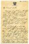 Letter: [Letter by James E. Sutherlin to his parents - 11/09/1945]