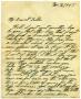 Letter: [Letter by James E. Sutherlin to his parents - 11/16/1945]