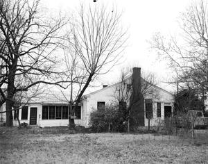 Primary view of object titled '[Campbell Taylor-Greenlief Fisk House, (Side elevation)]'.