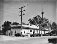 Thumbnail image of item number 1 in: '[Santa Fe Railroad Depot, (Southwest oblique)]'.