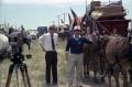 Primary view of [Texas Sesquicentennial Wagon Train]