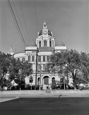 Primary view of object titled '[Coryell County Courthouse, (West elevation)]'.