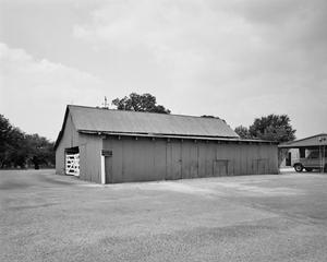 Primary view of object titled '[Stock Barn, Lyndon B. Johnson Ranch]'.