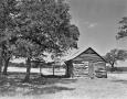 Photograph: [Clarence Thompson Cabin, (South facade)]