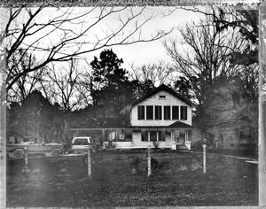 Primary view of object titled '[Dr. George Morgan House, (Southeast elevation)]'.
