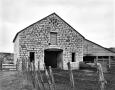 Photograph: [Adam R. Johnson House, (Southwest elevation of barn)]