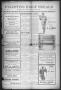 Thumbnail image of item number 1 in: 'Palestine Daily Herald (Palestine, Tex), Vol. 7, No. 229, Ed. 1, Wednesday, April 21, 1909'.