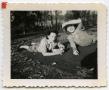 Primary view of [Photograph of Two Ladies at a Picnic]