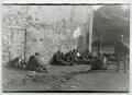 Photograph: [Eleven German Prisoners Against a Wall]