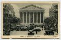 Postcard: [Postcard of the Madeleine and the Rue Royale]