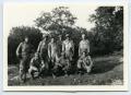 Thumbnail image of item number 1 in: '[Photograph of a Machine Gun Squad at Camp Barkeley]'.