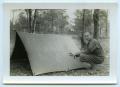 Photograph: [A Soldier's First Tent]