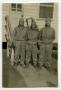 Photograph: [Three Soldiers Standing for a Picture]