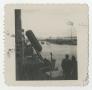Photograph: [Two Soldiers Standing on a Ship's Deck]