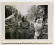 Photograph: [Photograph of a Soldier and Two Ladies]