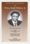 Pamphlet: [Funeral Program for Witson Ralph Robinson Jr., January 7, 2012]