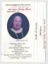 Pamphlet: [Funeral Program for Marilyn Ruby Reid, June 2, 2010]