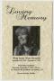 Pamphlet: [Funeral Program for Misty Joann Marie Prestwich, September 17, 2011]