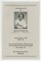 Thumbnail image of item number 1 in: '[Funeral Program for Addie Ora Mitchell Lee, March 1, 2013]'.