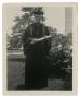 Primary view of [Photograph of Charlie Mary Noble in Cap and Gown]