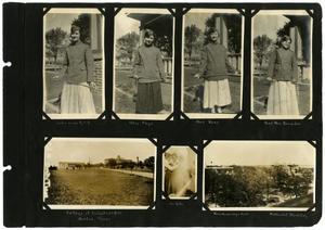 Primary view of object titled '[Scrapbook Page: RFC Women and the College of Industrial Arts]'.