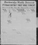 Thumbnail image of item number 1 in: 'Breckenridge Weekly Democrat (Breckenridge, Tex), No. 5, Ed. 1, Friday, September 9, 1927'.
