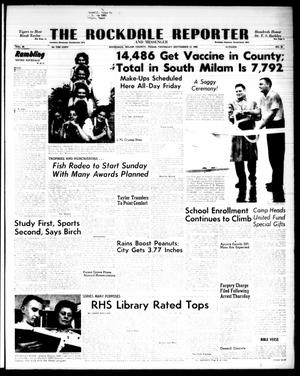 Primary view of object titled 'The Rockdale Reporter and Messenger (Rockdale, Tex.), Vol. 90, No. 36, Ed. 1 Thursday, September 13, 1962'.