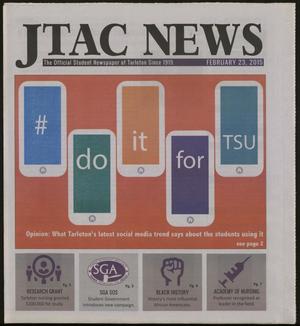 Primary view of JTAC News (Stephenville, Tex.), Ed. 1 Monday, February 23, 2015