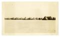 Primary view of [Photograph of a Camp on Muroc Lake, Mojave Desert]