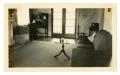 Primary view of [Photograph of the George and Mary Pierce's Living Room]