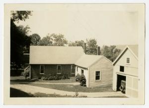 Primary view of object titled '[Photograph of the Pierce Homestead in Massachusetts]'.