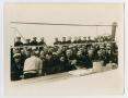 Photograph: [Sailors Standing Ringside for a Boxing Match]
