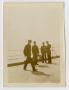Photograph: [Photograph of Four Naval Officers on the U.S.S. Texas]
