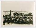 Photograph: [Naval Officers Ringside for a Boxing Match]