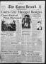 Newspaper: The Cuero Record (Cuero, Tex.), Vol. 77, No. 3, Ed. 1 Tuesday, Januar…