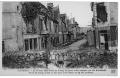 Primary view of [Postcard of Rue Porte de Crouy in Ruins]