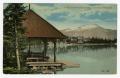 Postcard: [Postcard of Lake Louise and Chalet in Canadian Rockies]