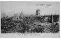 Postcard: [Postcard of Church Ruins in Vermandovillers, Somme]