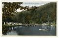 Primary view of [Postcard of Boating on the Lake in Montreat, NC]