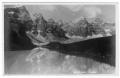 Thumbnail image of item number 1 in: '[Postcard of Moraine Lake]'.