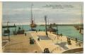 Thumbnail image of item number 1 in: '[Postcard of Transatlantic Ocean Liner at Saint-Nazaire]'.
