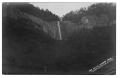 Primary view of [Postcard of Falls at Chimney Rock]