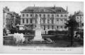 Postcard: [Postcard of Old Tours Hotel and Rabelais Square]