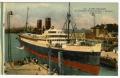 Postcard: [Postcard of Transatlantic Ocean Line Espagne at Saint-Nazaire]