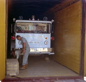 Primary view of object titled '[1970 La France Truck]'.