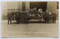 Primary view of [Postcard with an Image of Marshalltown Fire Department Personnel]
