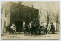 Primary view of [Postcard with a Photo of the Goshen, Indiana Fire Department]